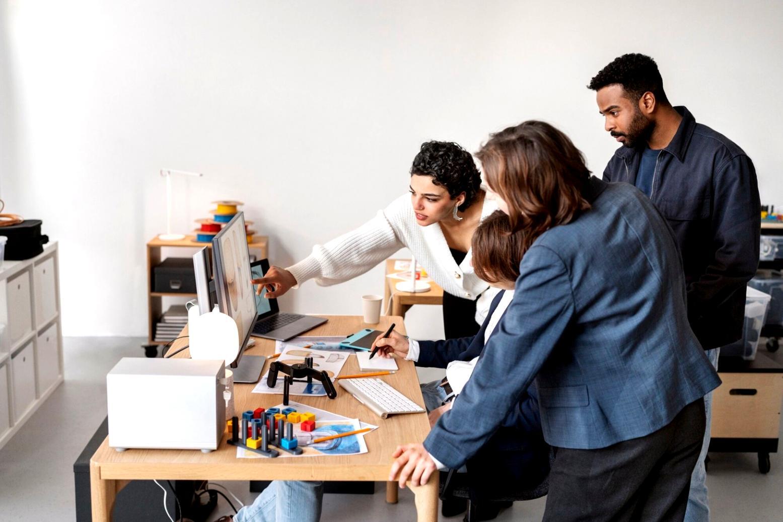 Sesión de formación práctica en franquicias